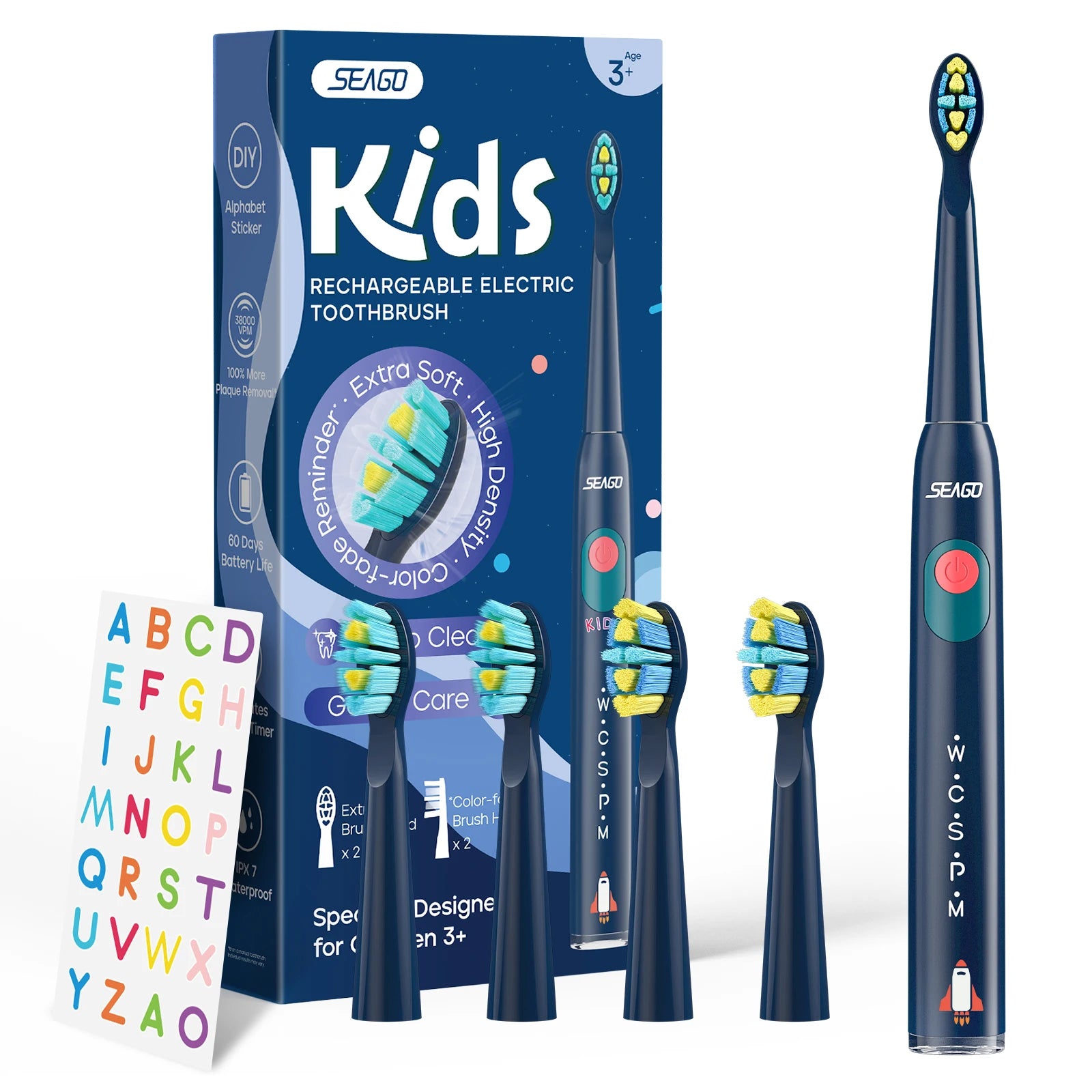 GlowPop Kids Sonic LED Toothbrush